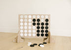 Giant Wooden Connect 4 Game – Family Game Set La Vie Bien Giant Wooden Connect 4 Game – Family Game Set