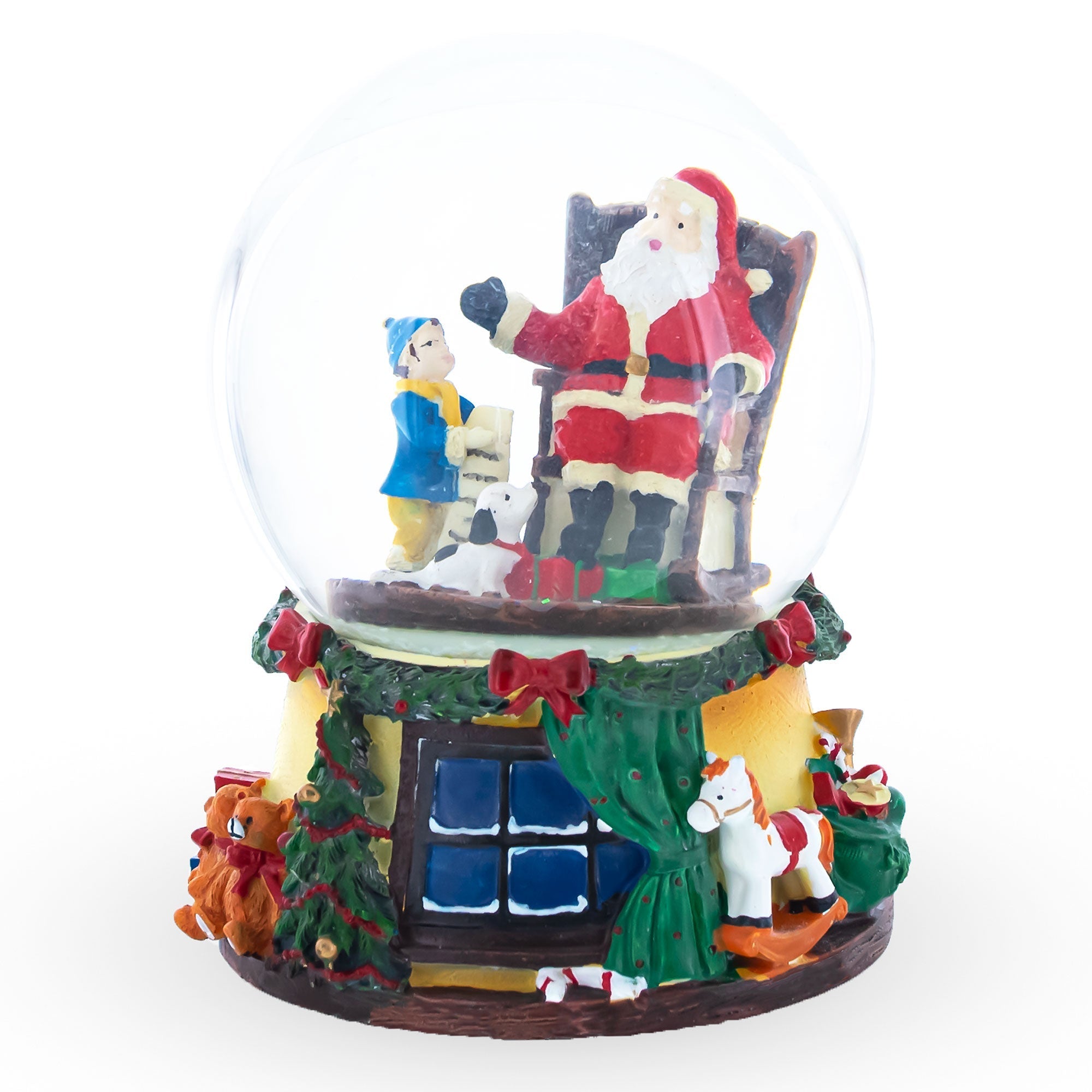 Gift List for Santa Musical Water Snow Globe Snow Globes > Santa La Vie Bien Gift List for Santa Musical Water Snow Globe