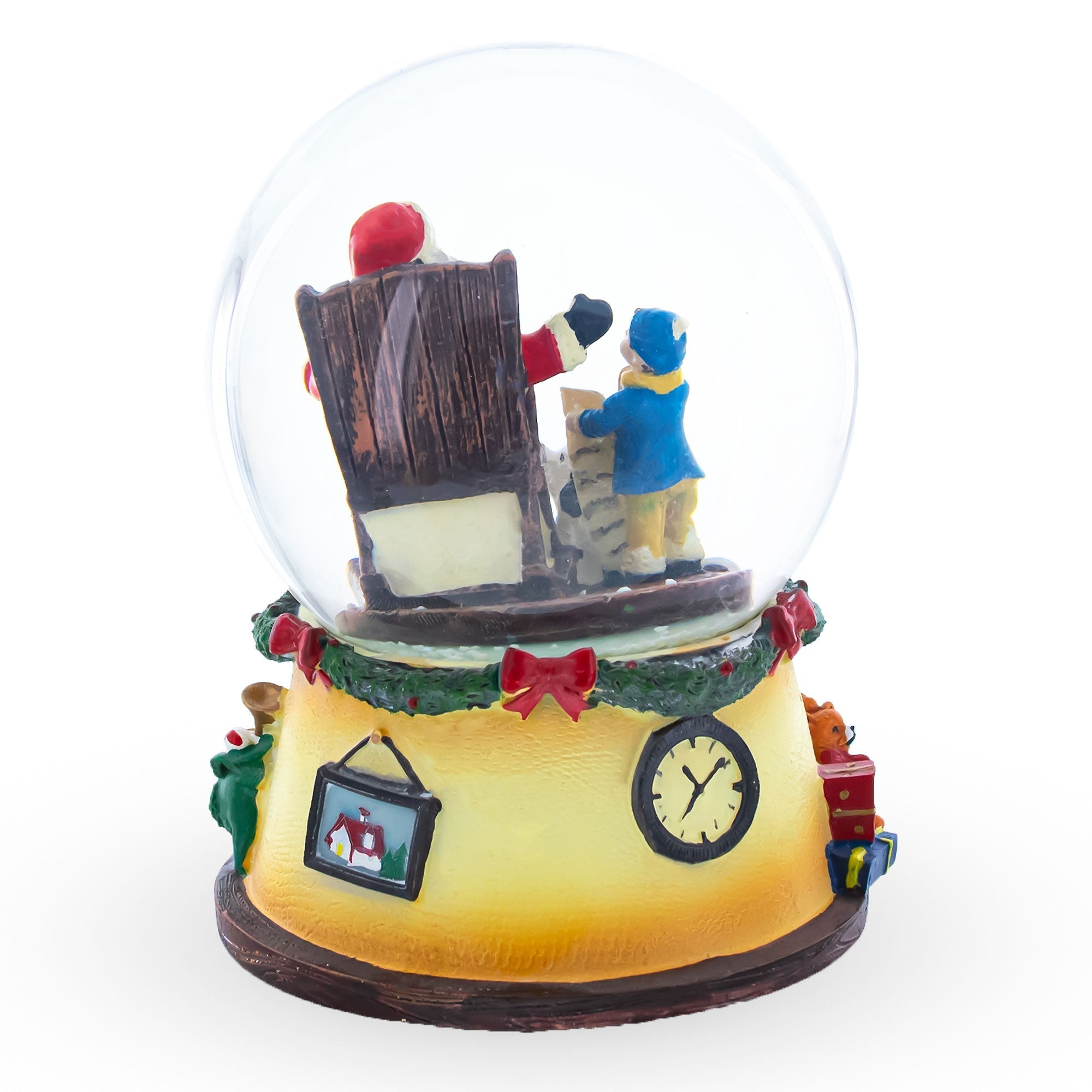 Gift List for Santa Musical Water Snow Globe Snow Globes > Santa La Vie Bien Gift List for Santa Musical Water Snow Globe