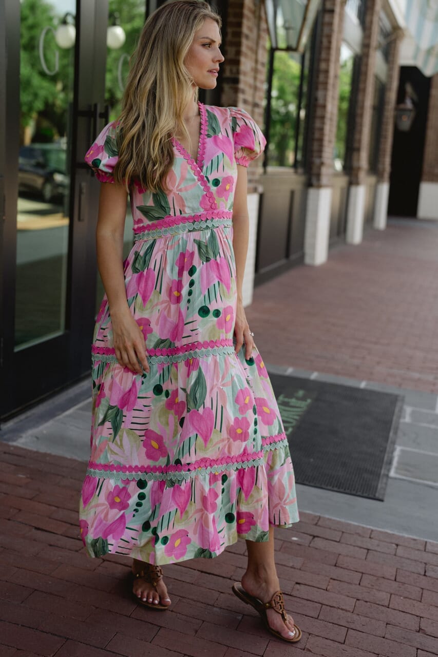 Gigi Midi - Frosted Pink