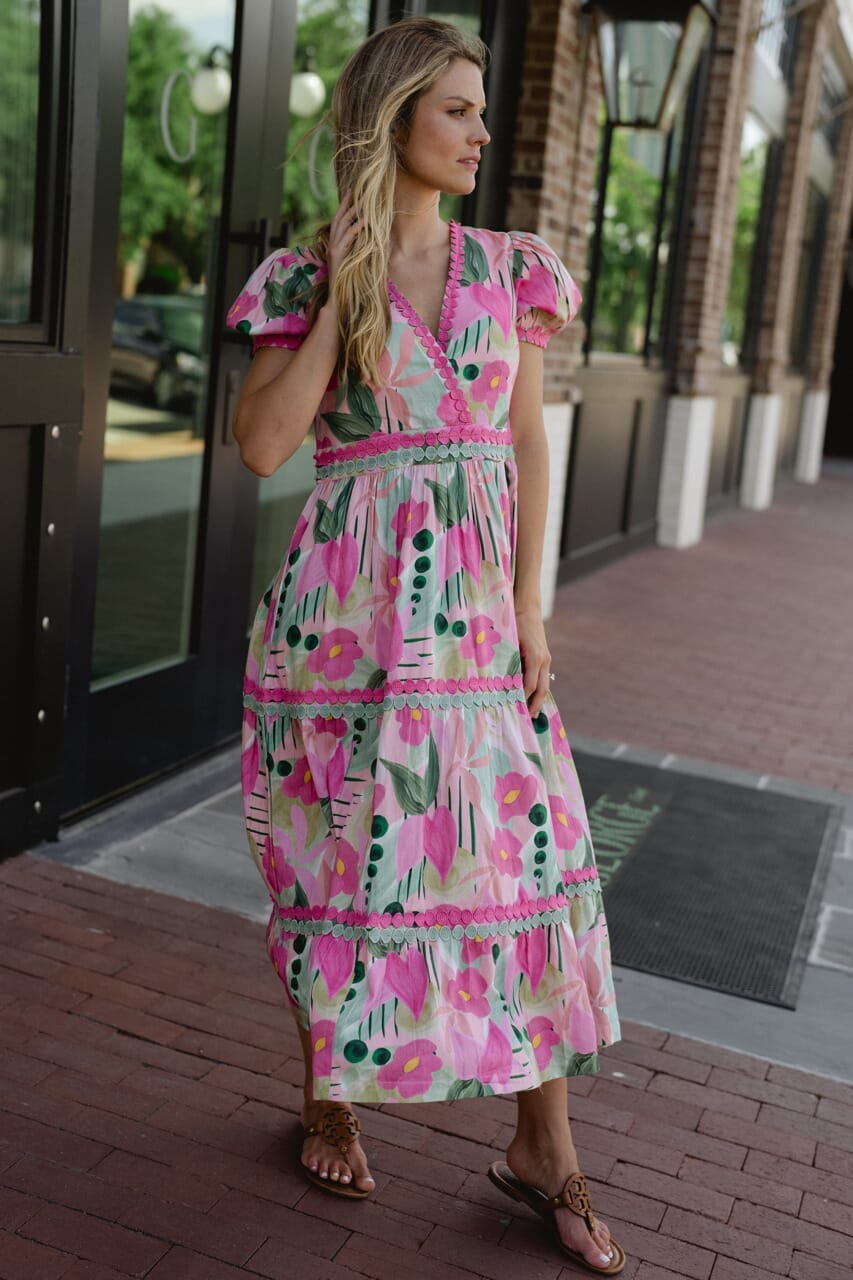 Gigi Midi - Frosted Pink