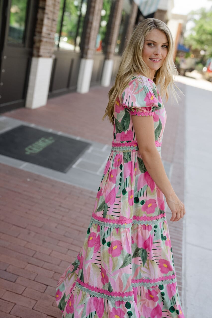 Gigi Midi - Frosted Pink