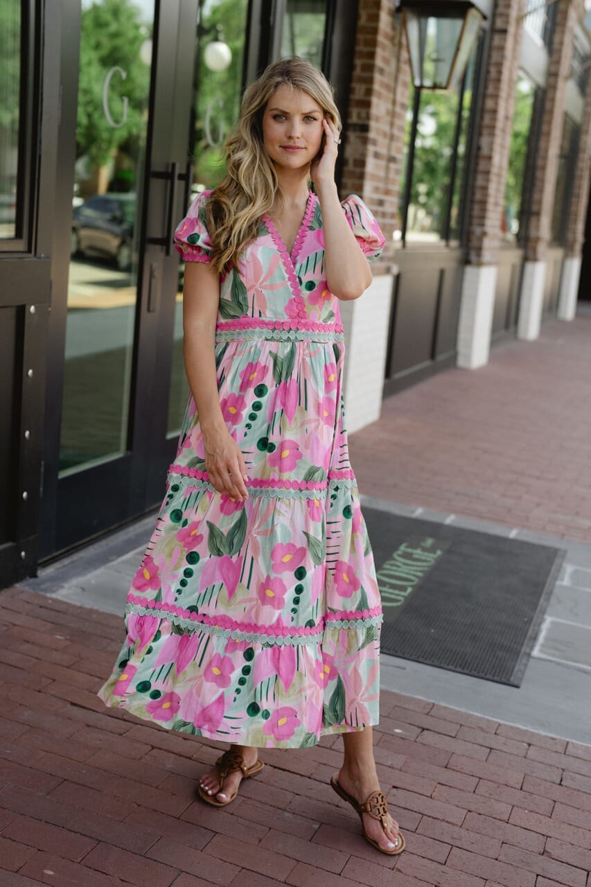 Gigi Midi - Frosted Pink