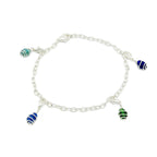Gigi silver charm bracelet by Alegria Accessories Inc