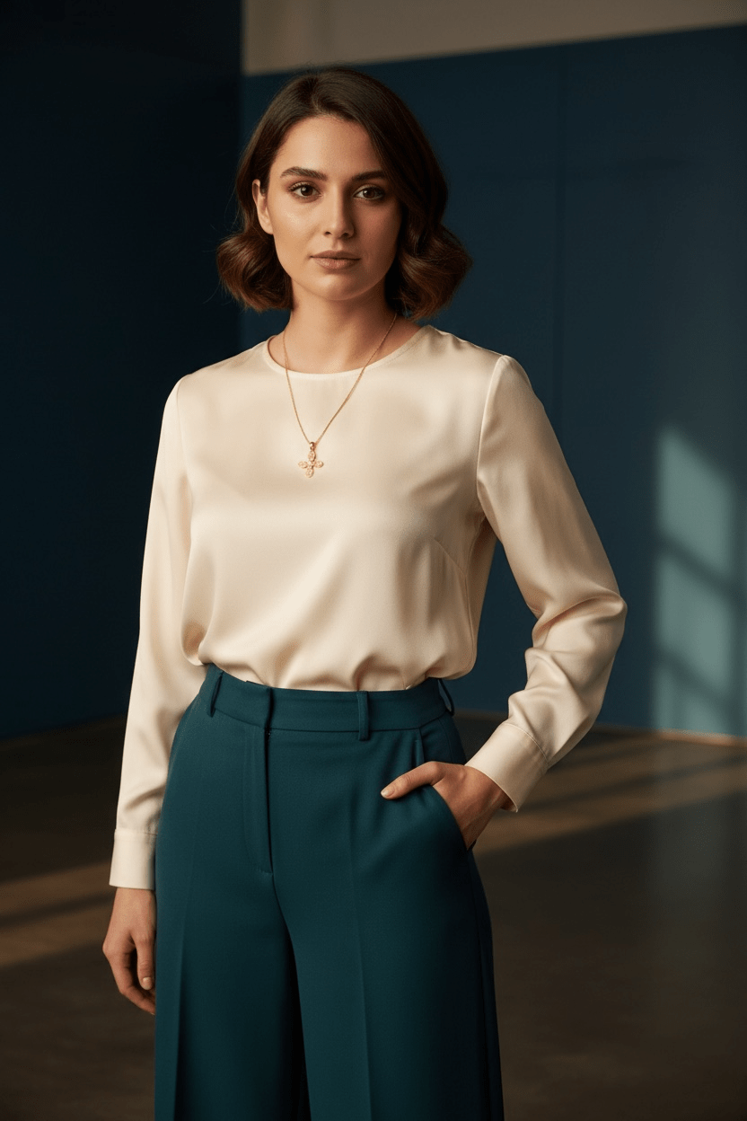 Gilded Glory Cross Necklace Necklace La Vie Bien Gilded Glory Cross Necklace