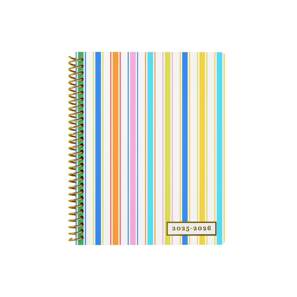 Gimme Multicolor Stripes - Weekly Everyone™ Planner by BERTEAU & Co.