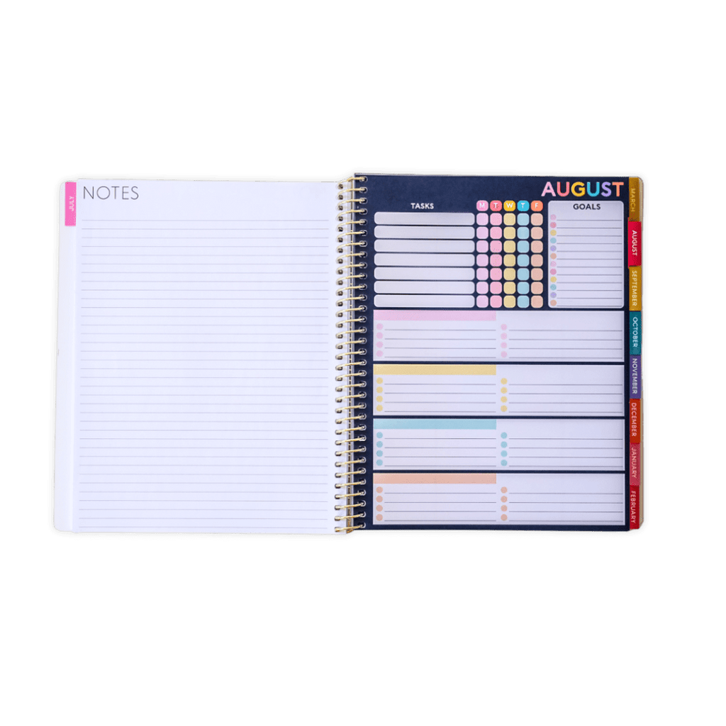 Gimme Multicolor Stripes - Weekly Everyone™ Planner by BERTEAU & Co.