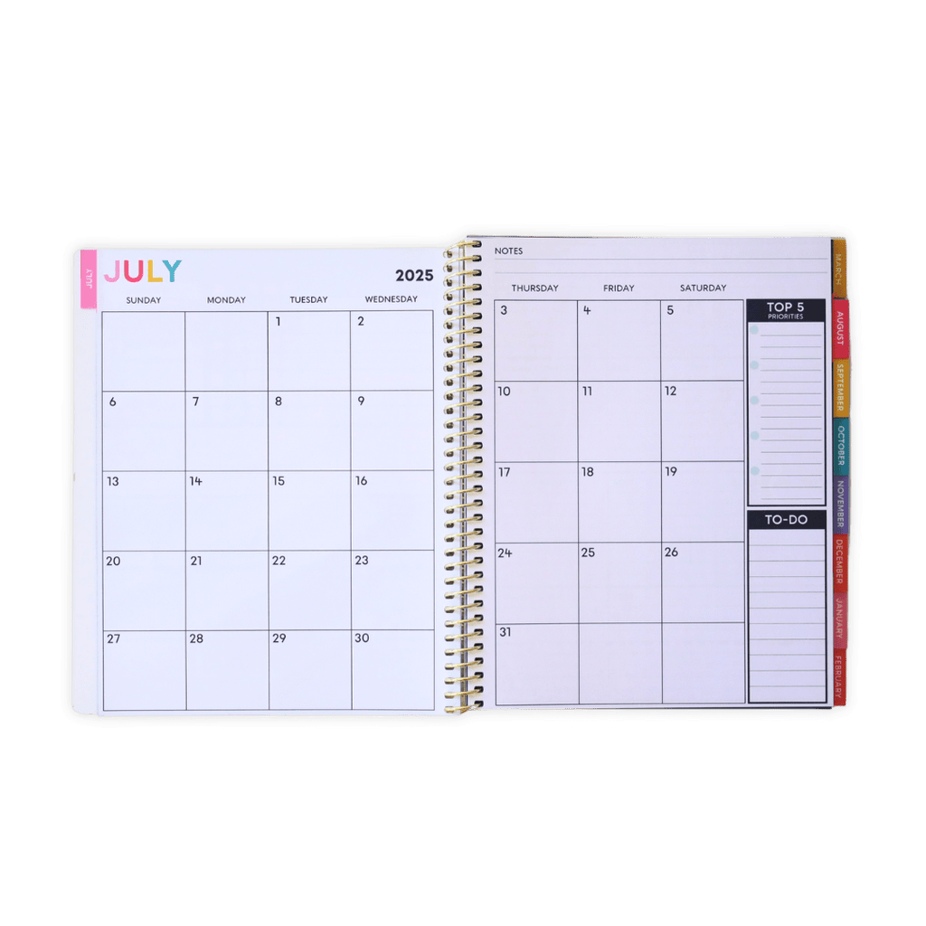 Gimme Multicolor Stripes - Weekly Everyone™ Planner by BERTEAU & Co.
