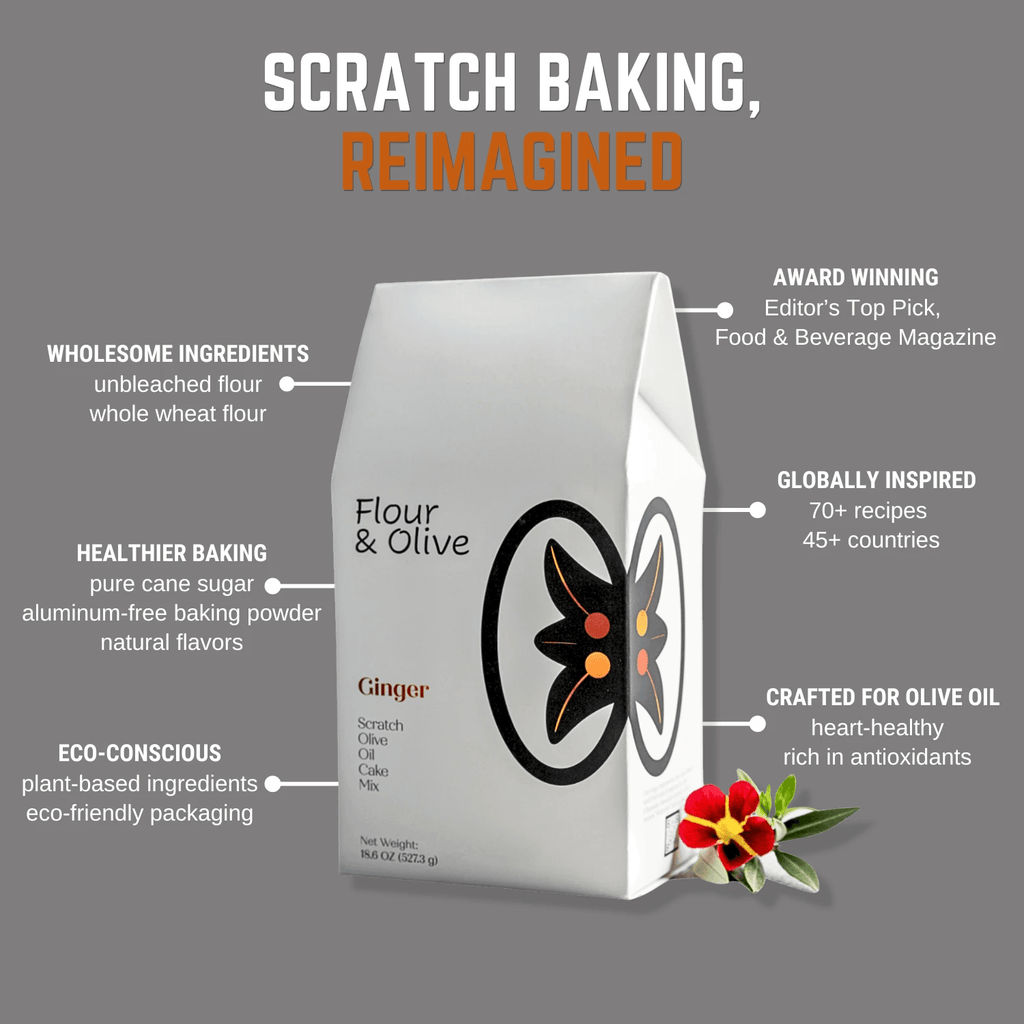 Ginger Cake Mix by Flour & Olive