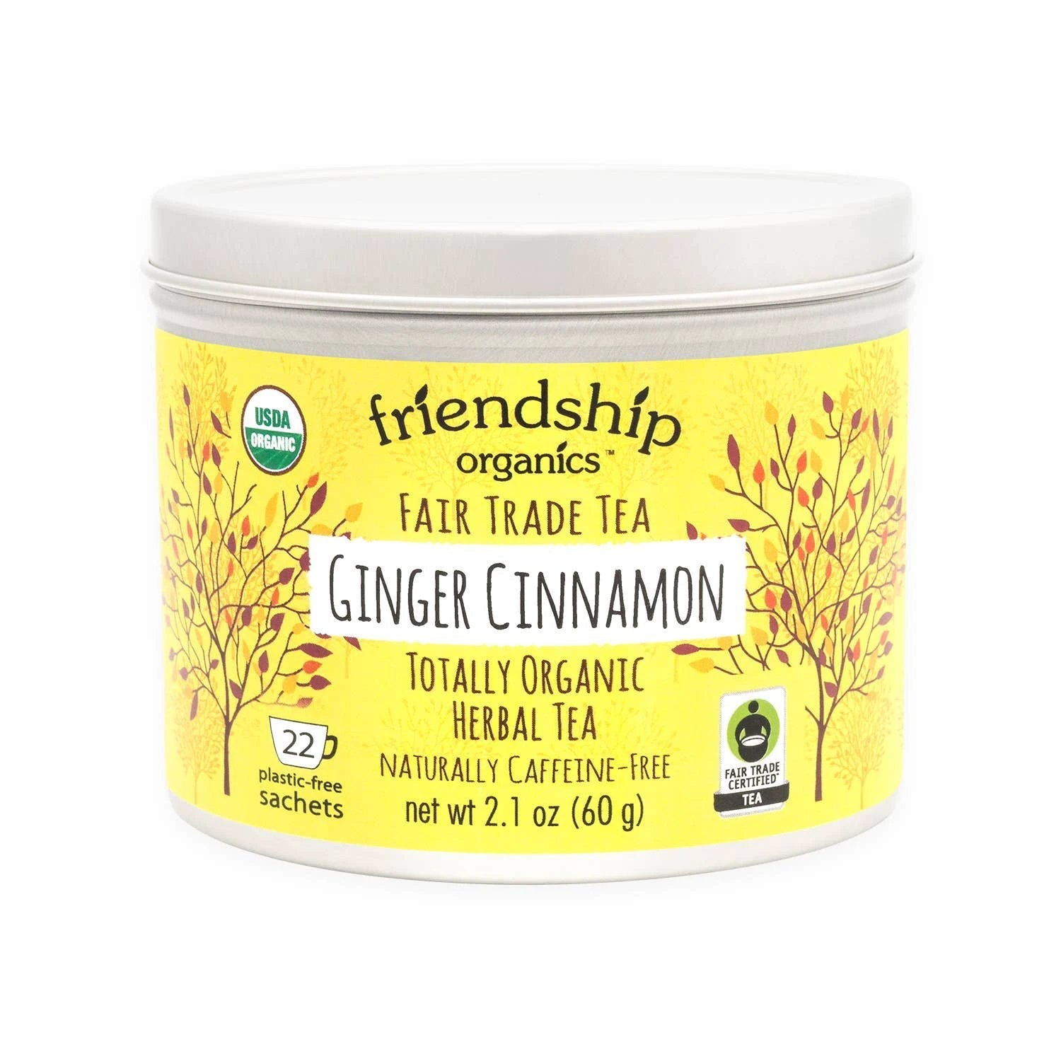 Ginger Cinnamon Herbal Tea by Ethical Trade Co