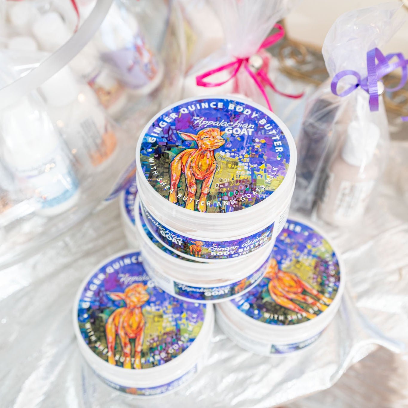 GINGER QUINCE GOATS MILK BODY BUTTER THE APPALACHIAN GOAT La Vie Bien GINGER QUINCE GOATS MILK BODY BUTTER
