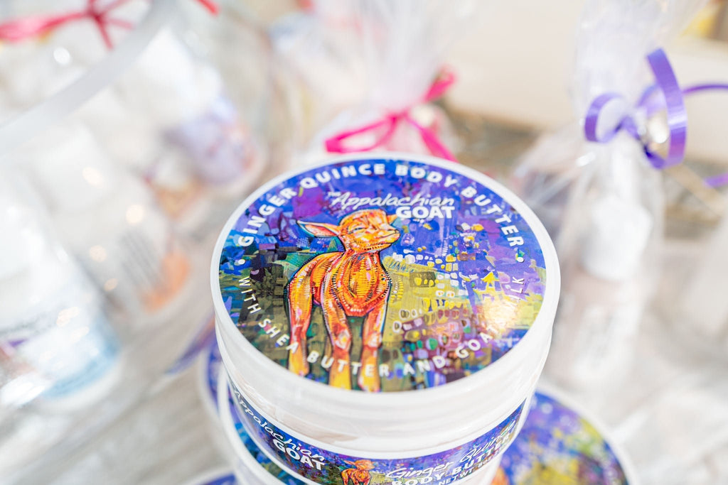 GINGER QUINCE GOATS MILK BODY BUTTER THE APPALACHIAN GOAT La Vie Bien GINGER QUINCE GOATS MILK BODY BUTTER
