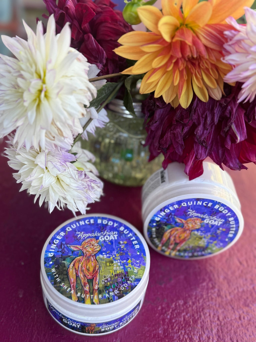 GINGER QUINCE GOATS MILK BODY BUTTER THE APPALACHIAN GOAT La Vie Bien GINGER QUINCE GOATS MILK BODY BUTTER