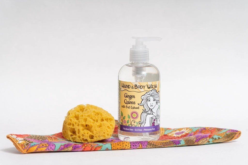 Ginger Quince Liquid Hand & Body Soap 8 oz. by Essential Journeys