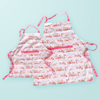 Gingerbread Village Apron | Mommy + Me Apron La Vie Bien Gingerbread Village Apron | Mommy + Me