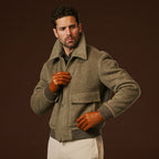 Giovanni (cognac) - Classic Italian lambskin leather gloves with cashmere lining winter gloves La Vie Bien Giovanni (cognac) - Classic Italian lambskin leather gloves with cashmere lining