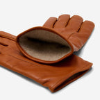 Giovanni (cognac) - Classic Italian lambskin leather gloves with cashmere lining winter gloves La Vie Bien Giovanni (cognac) - Classic Italian lambskin leather gloves with cashmere lining