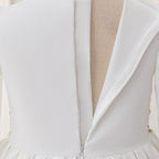 Girls Embroidered Kaftan Dress with Jeweled Belt(MKG021) La Vie Bien Girls Embroidered Kaftan Dress with Jeweled Belt(MKG021)