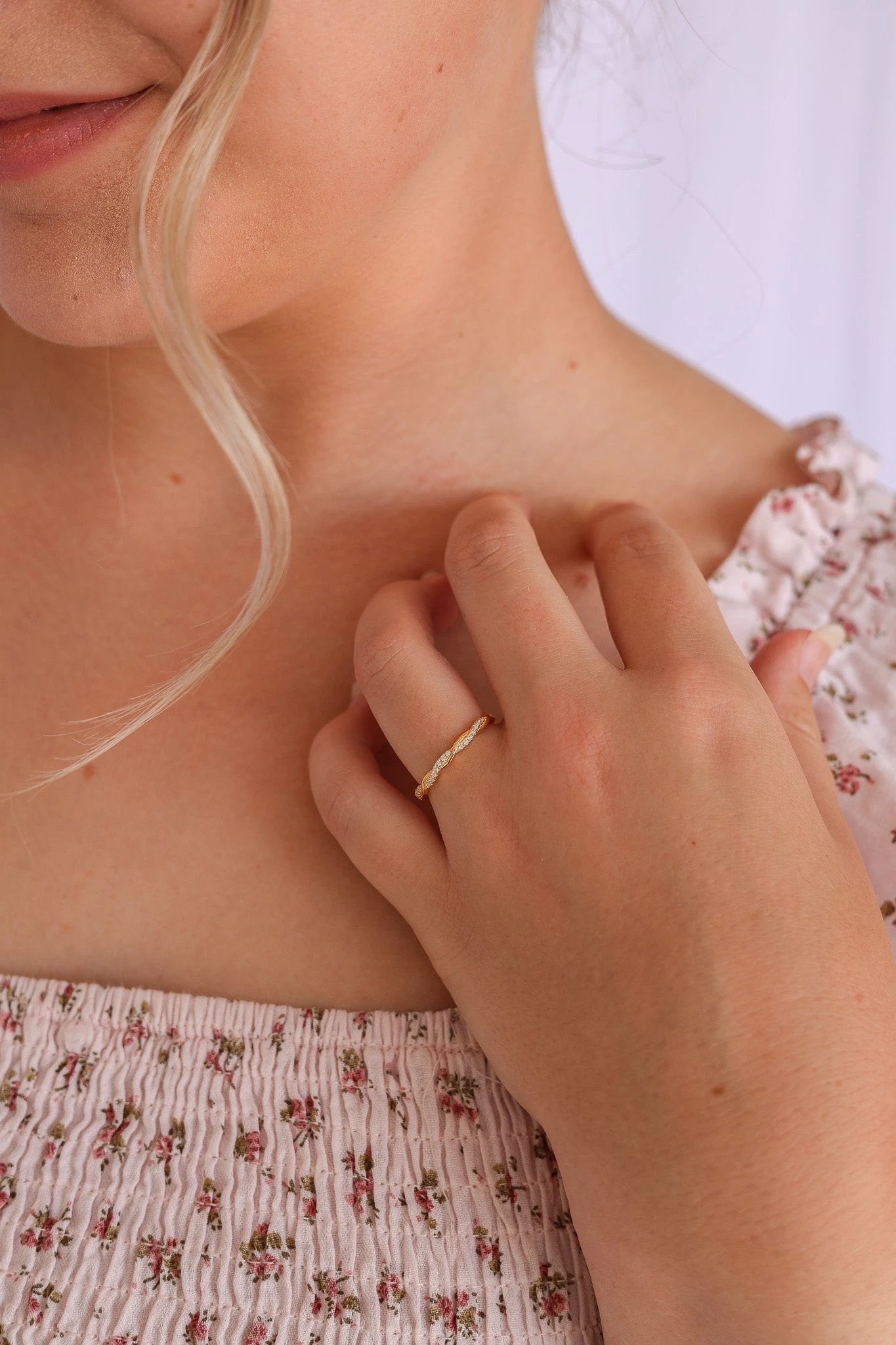 Giselle Ring by Rose & Clay