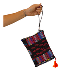 Gitana Huipil Upcycled Wristlet - Guatemala Bags La Vie Bien Gitana Huipil Upcycled Wristlet - Guatemala