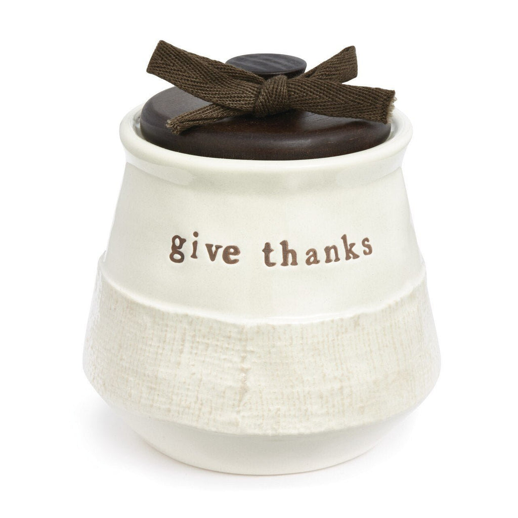 Give Thanks Jar Accent Decor La Vie Bien Give Thanks Jar