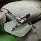 Glan Large Saint Brigid's Cross Pendant La Vie Bien Glan Large Saint Brigid's Cross