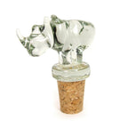 Glass Animal Wine Stoppers La Vie Bien Glass Animal Wine Stoppers