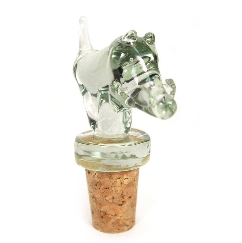 Glass Animal Wine Stoppers La Vie Bien Glass Animal Wine Stoppers