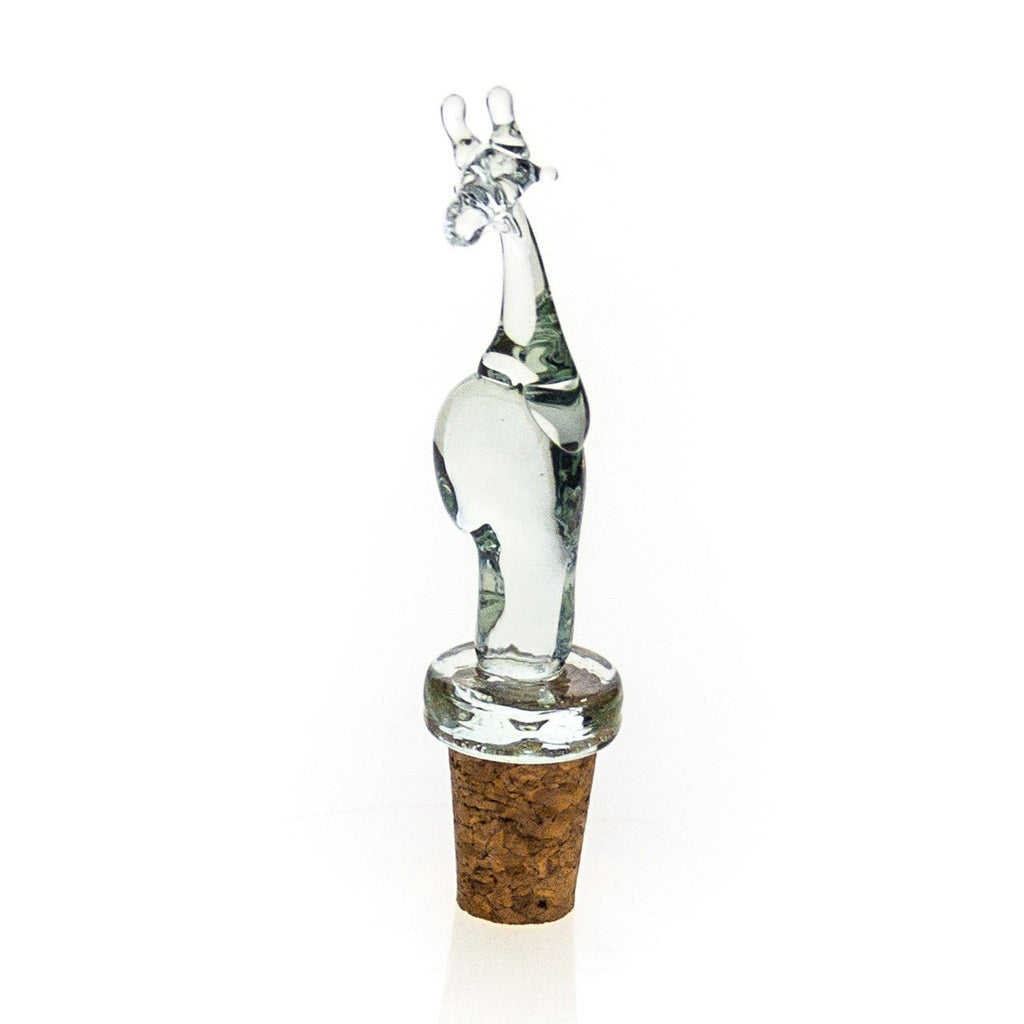Glass Animal Wine Stoppers La Vie Bien Glass Animal Wine Stoppers