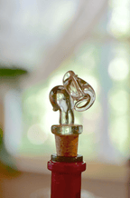 Glass Animal Wine Stoppers La Vie Bien Glass Animal Wine Stoppers
