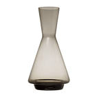 Glass Decanter, Smoke Color by White Cliff Studio