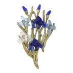 Glass Irises Brooch JEWELRY La Vie Bien Glass Irises Brooch
