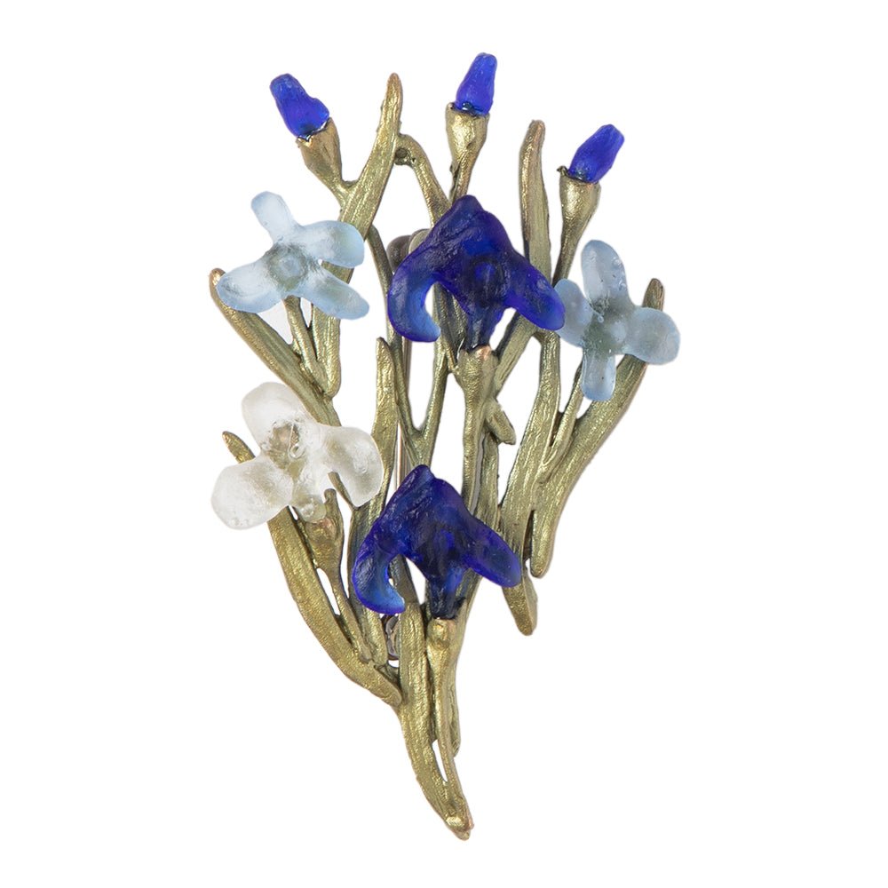 Glass Irises Brooch JEWELRY La Vie Bien Glass Irises Brooch