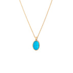 Glass Scarab Pendant Necklace JEWELRY La Vie Bien Glass Scarab Pendant Necklace