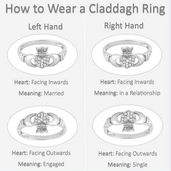 Glencora Pink Opal Claddagh Ring Ring La Vie Bien Glencora Pink Opal Claddagh Ring