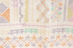 Global Eclectic Hand - stitched Cotton Kantha Bedcover