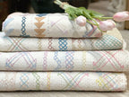 Global Eclectic Hand - stitched Cotton Kantha Bedcover