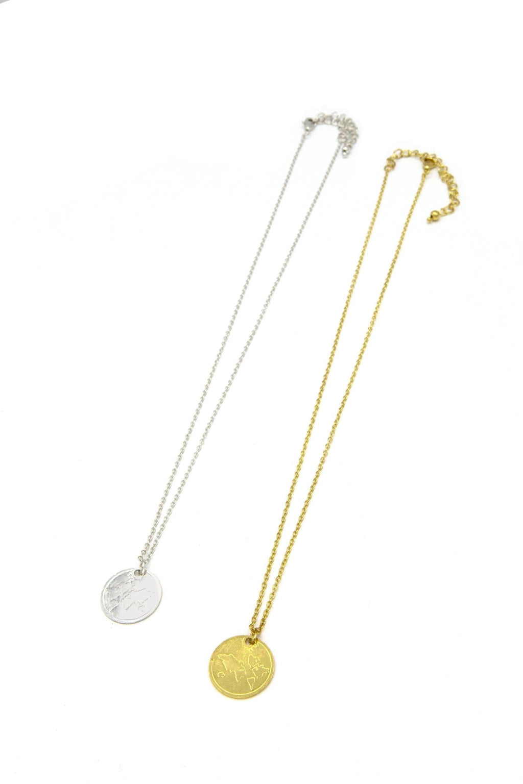 Globe Pendant Necklace by Fair Anita
