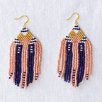 Gloria Seed Bead Earrings by Upavim Crafts