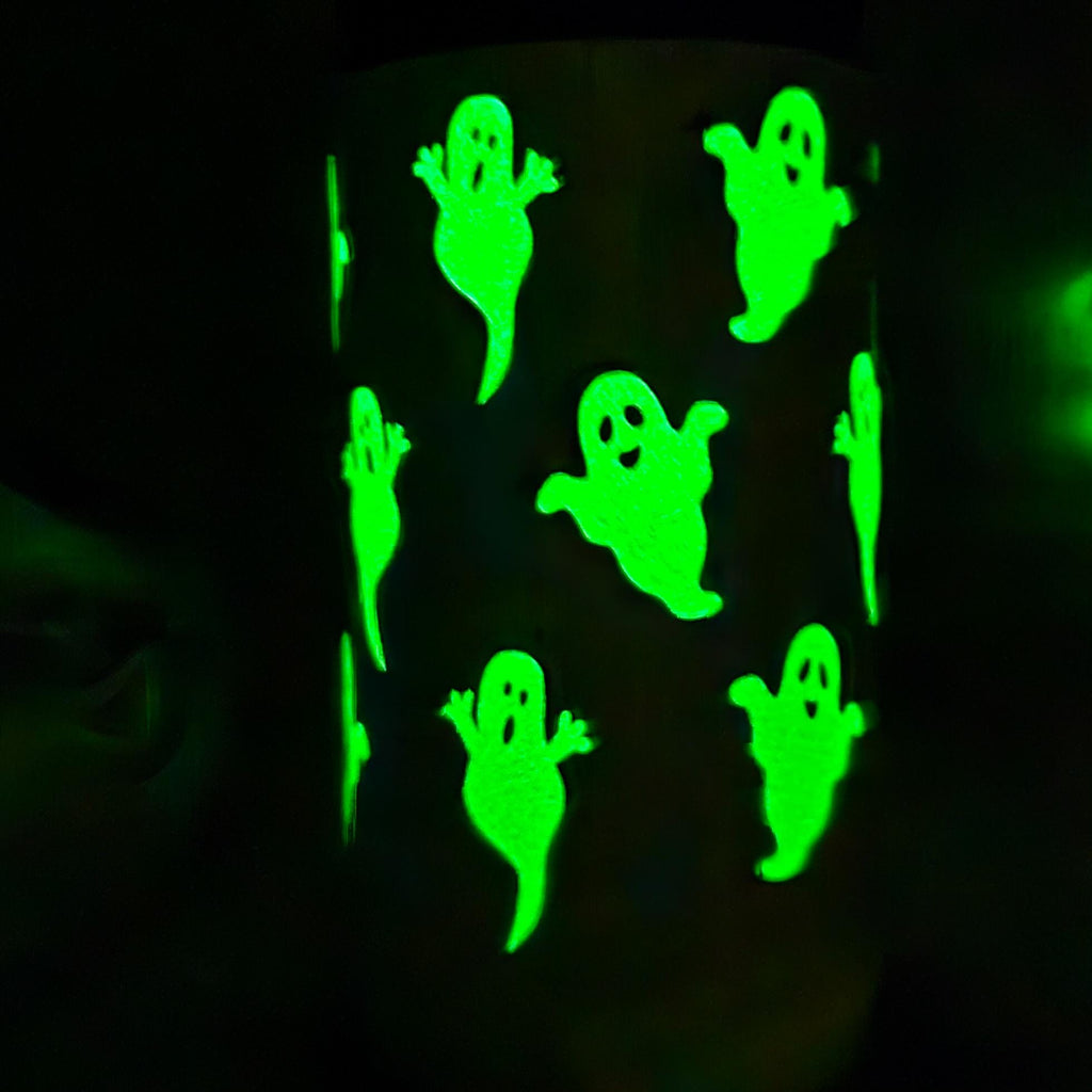 Glow in the Dark Ghost Straw Cup for Kids Drinkware La Vie Bien Glow in the Dark Ghost Straw Cup for Kids