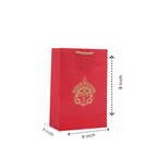 Goddess Durga Face Printed Paper Bag, Set of 10 Favors & Return Gifts La Vie Bien Goddess Durga Face Printed Paper Bag, Set of 10