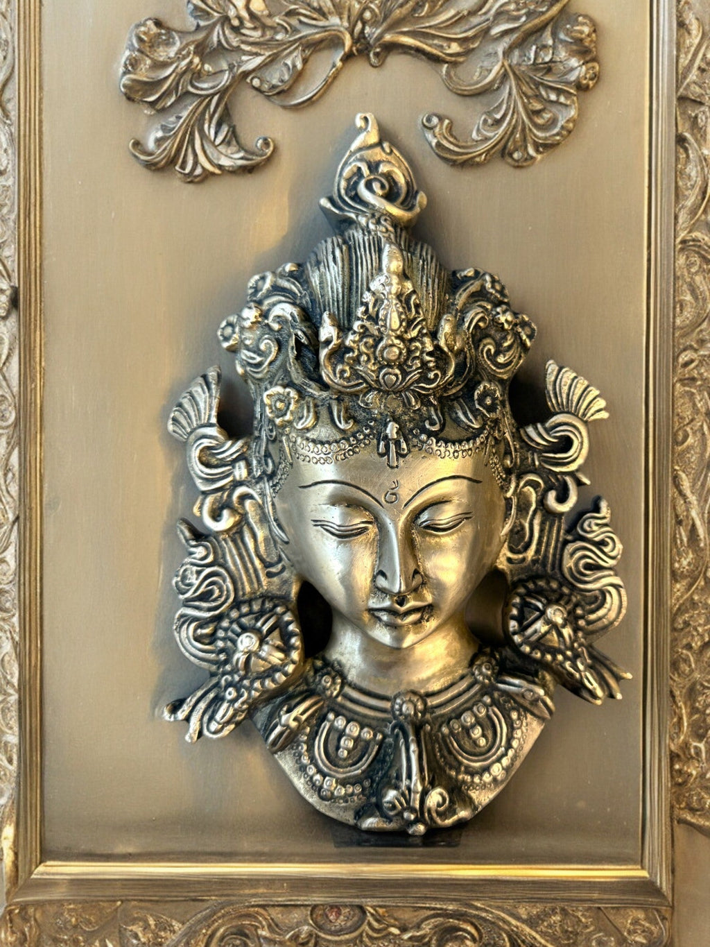 Goddess Tara Mask Idols & Statues La Vie Bien Goddess Tara Mask