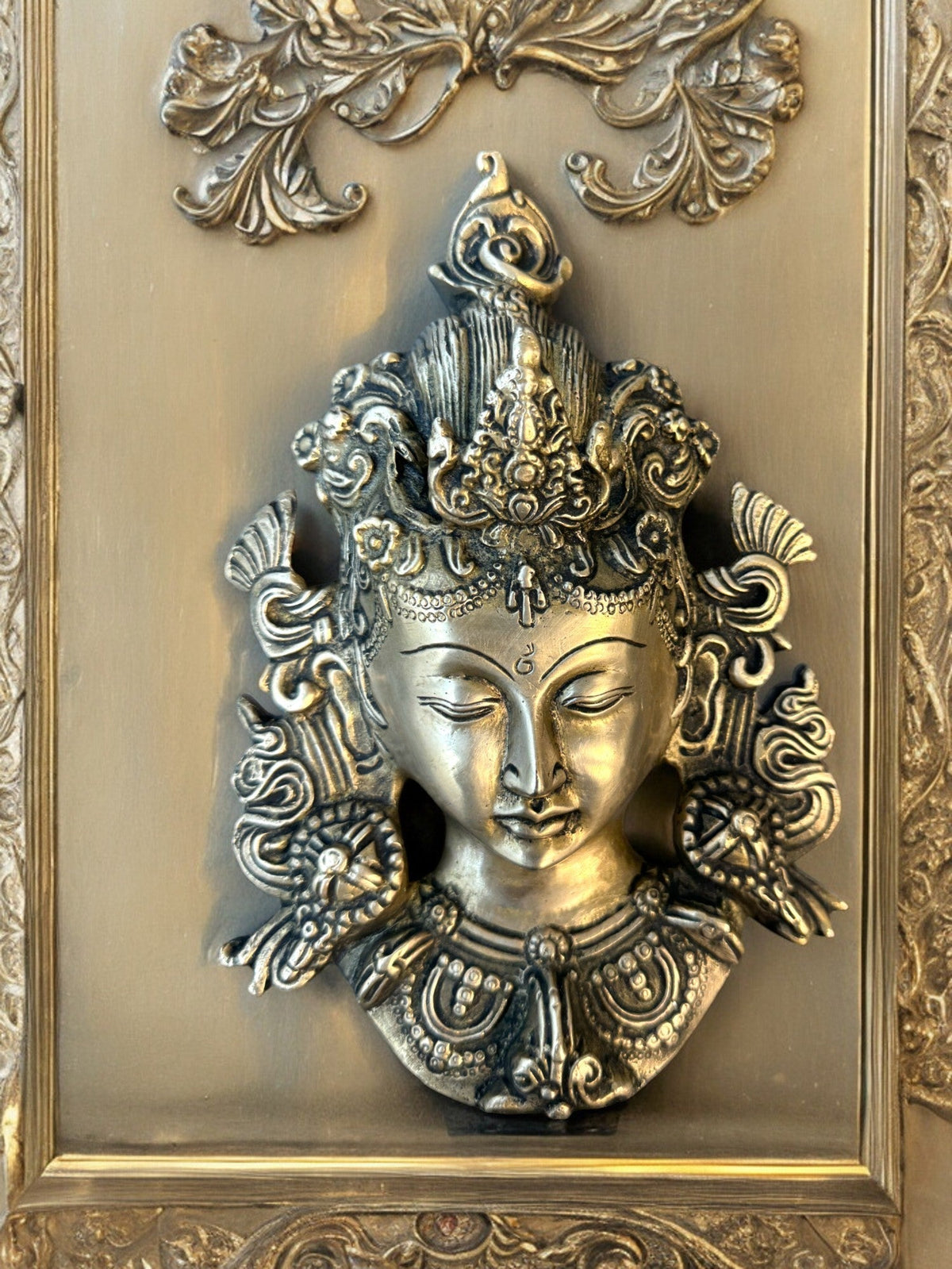 Goddess Tara Mask Idols & Statues La Vie Bien Goddess Tara Mask