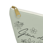 Gönn dir eine Pause Floral Makeup Bag, German mental health Accessory Pouch Bags La Vie Bien Gönn dir eine Pause Floral Makeup Bag, German mental health Accessory Pouch