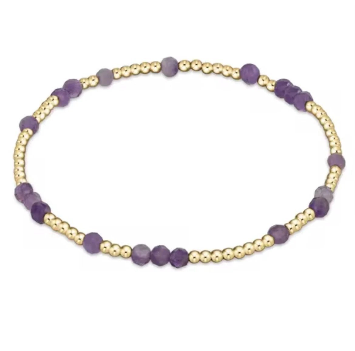 Gold Beaded Crystal Waterproof Non - Tarnish Bracelets