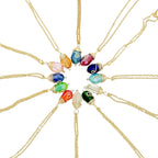 Gold Birthstone necklace by Alegria Accessories Inc