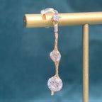 Gold Mesh Hanging Earring Earrings La Vie Bien Gold Mesh Hanging Earring