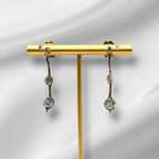 Gold Mesh Hanging Earring Earrings La Vie Bien Gold Mesh Hanging Earring
