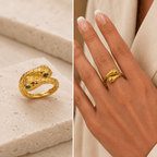 Gold Serpent Ring Ring La Vie Bien Gold Serpent Ring