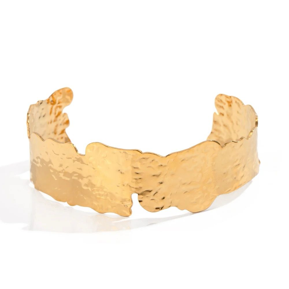 Gold Sheet Bracelet Bracelets La Vie Bien Gold Sheet Bracelet